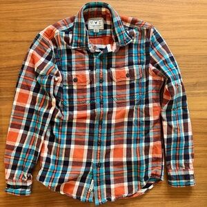 American Eagle Plaid Flannel Shirt